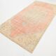 5x9 Soft Vintage Oushak Handmade Area Rug, 145x272 Cm