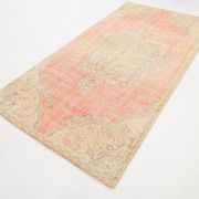 5x9 Soft Vintage Oushak Handmade Area Rug, 145x272 Cm