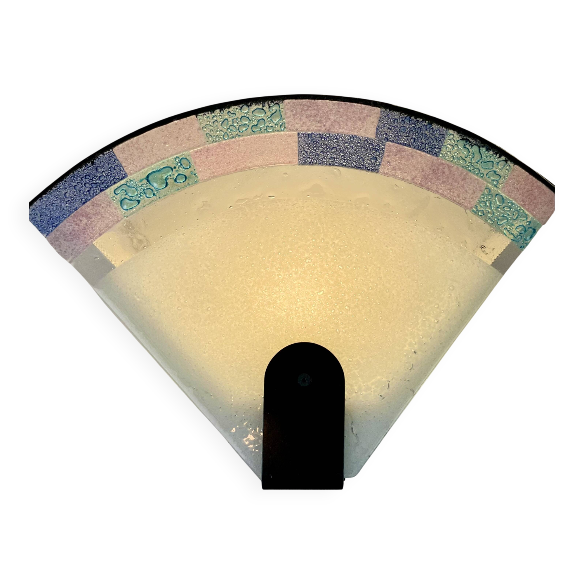 Post-Modern Murano Wall Sconce By Zonca, 1980s