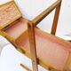 Old wooden folding sewing box