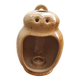 Owl stoneware tea light holder