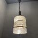 Mid-century crystal light pendant, 1970s