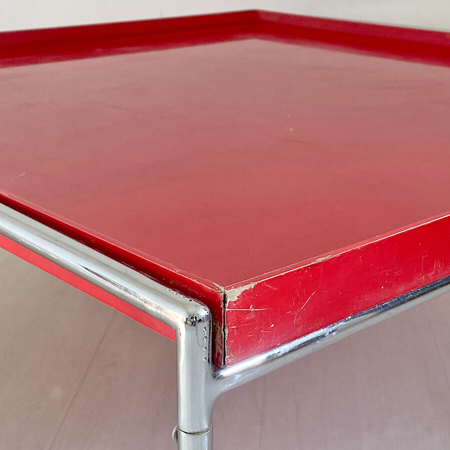 Coffee table "trays square" by Kartell by Piero Lissoni 2003