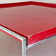 Coffee table "trays square" by Kartell by Piero Lissoni 2003