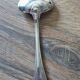 Silver sauce spoon, Ercuis model Perle