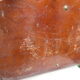 Old monogrammed leather travel suitcase and barony crown