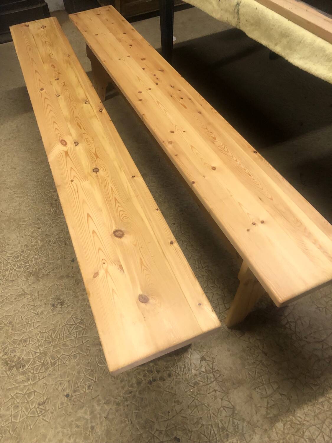 Pair of benches