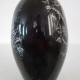 Blown glass vase by Raymond Branlé, Biot, France