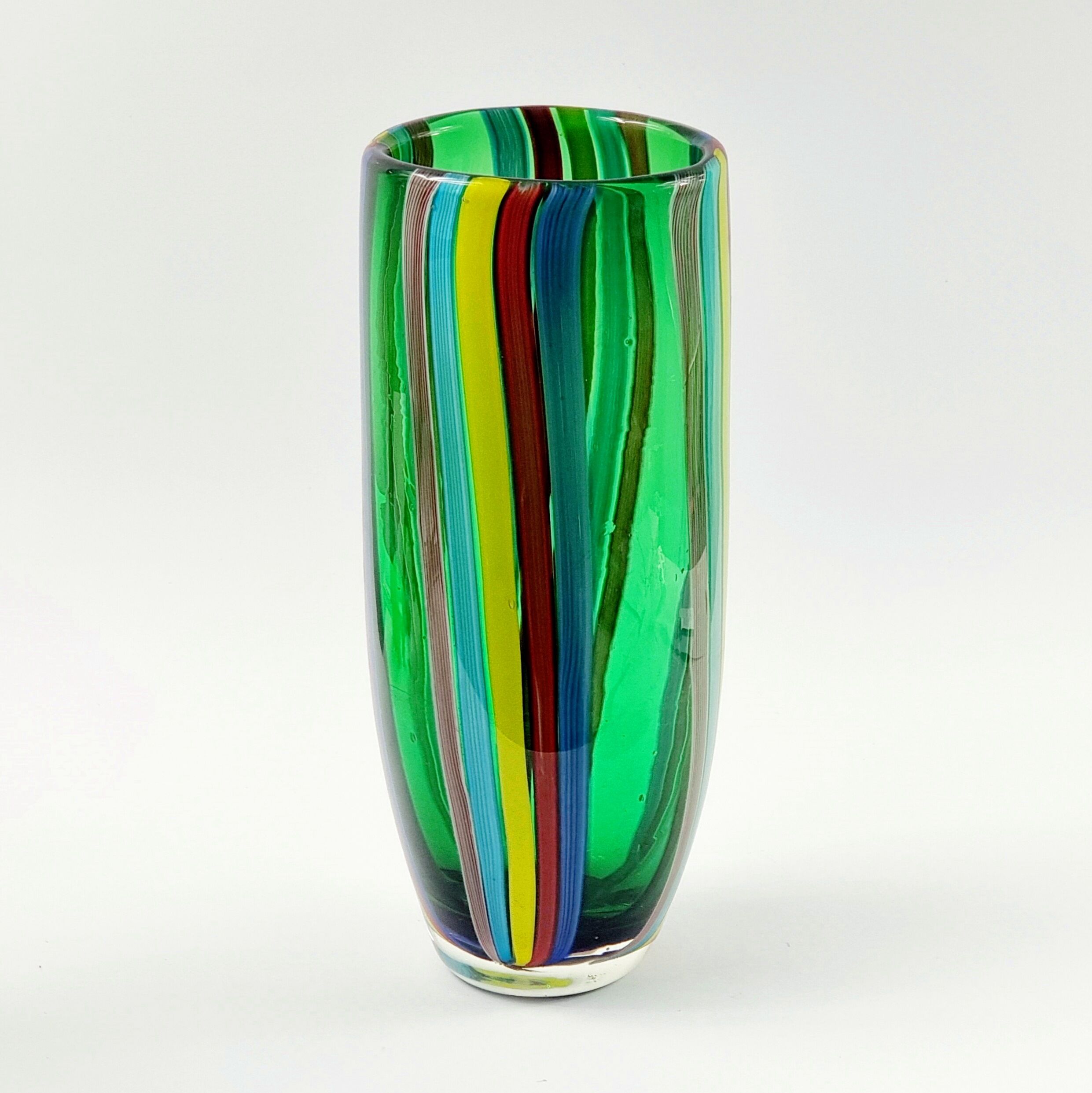 Mid-century modern Murano glass vase, Italy, 1960/70s
