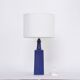 Danish midcentury ceramic table lamp by Atelier Knabstrup
