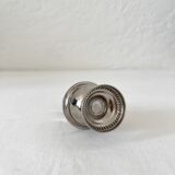 Vintage silver plated metal salt or pepper shaker