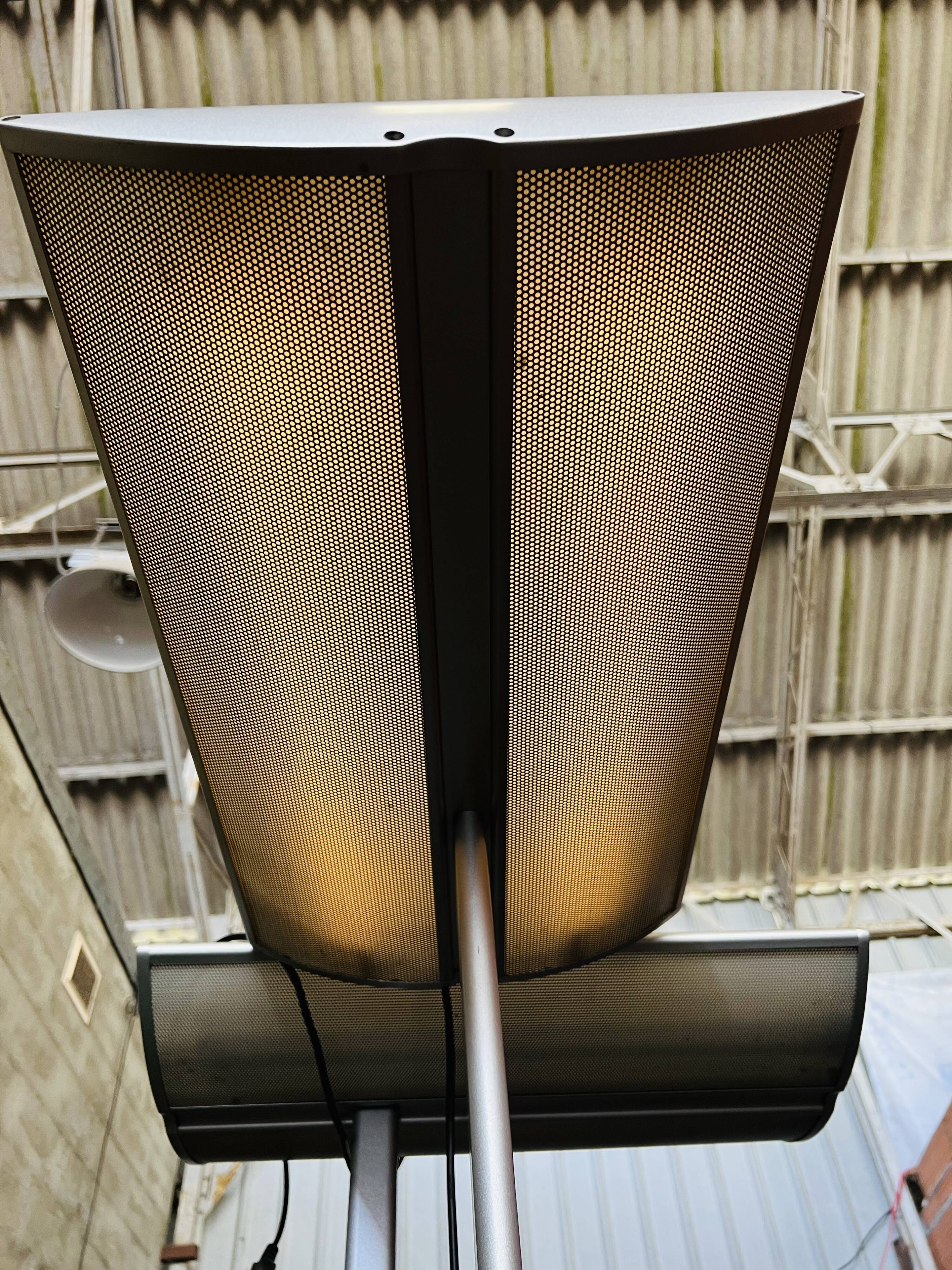 Pair of street lamps