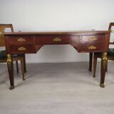 Empire-style desk and chairs