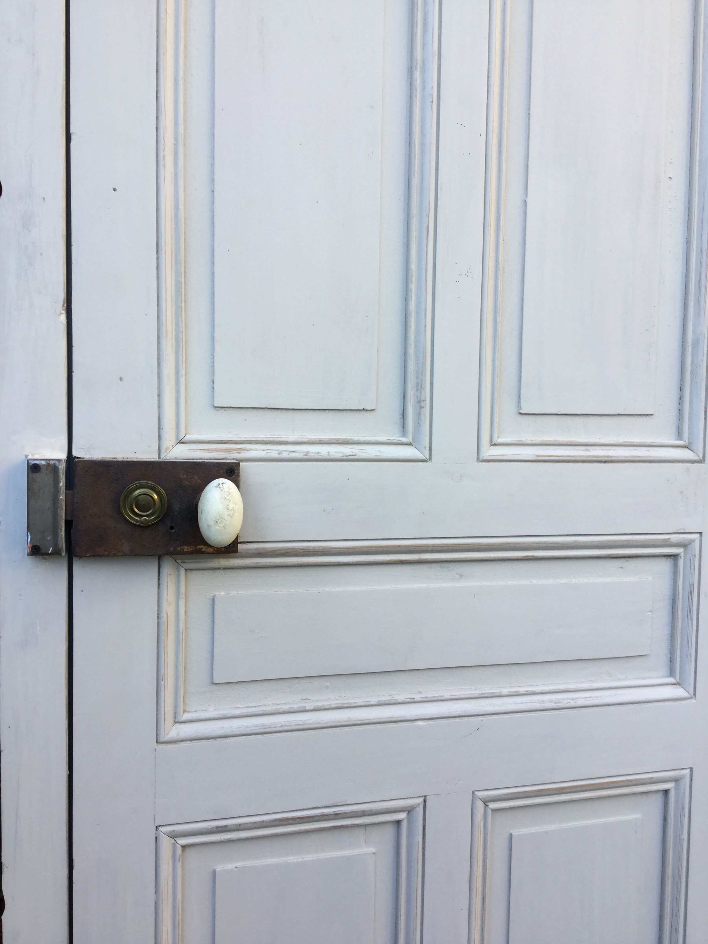 Old interior house door
