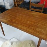 Teak extendable dining table, The Netherlands 1960's
