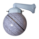 Clichy glass ball sconce