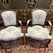 Paire de cabriolets louisXV
