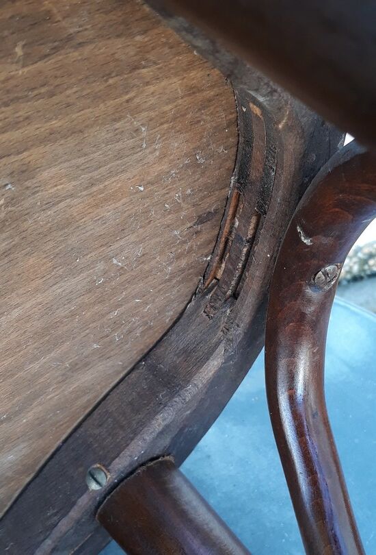 High stool type "baumann" - 60s