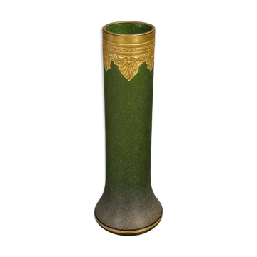 Legras (d’après): vase de la série vert impérial ou vert du Nil