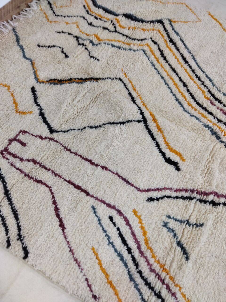 Handmade Moroccan Berber rug 310 X 197 CM