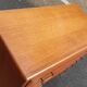 Vintage gilded oak chest of drawers