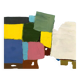 Tableau huile au couteau abstrait contemporain