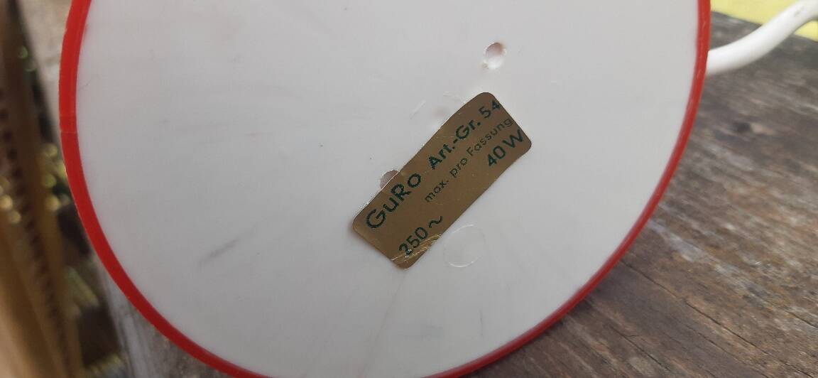 GURO Leuchten Space Age Bedside Lamp