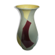 Vintage Germany ceramic vase, coloured tiles