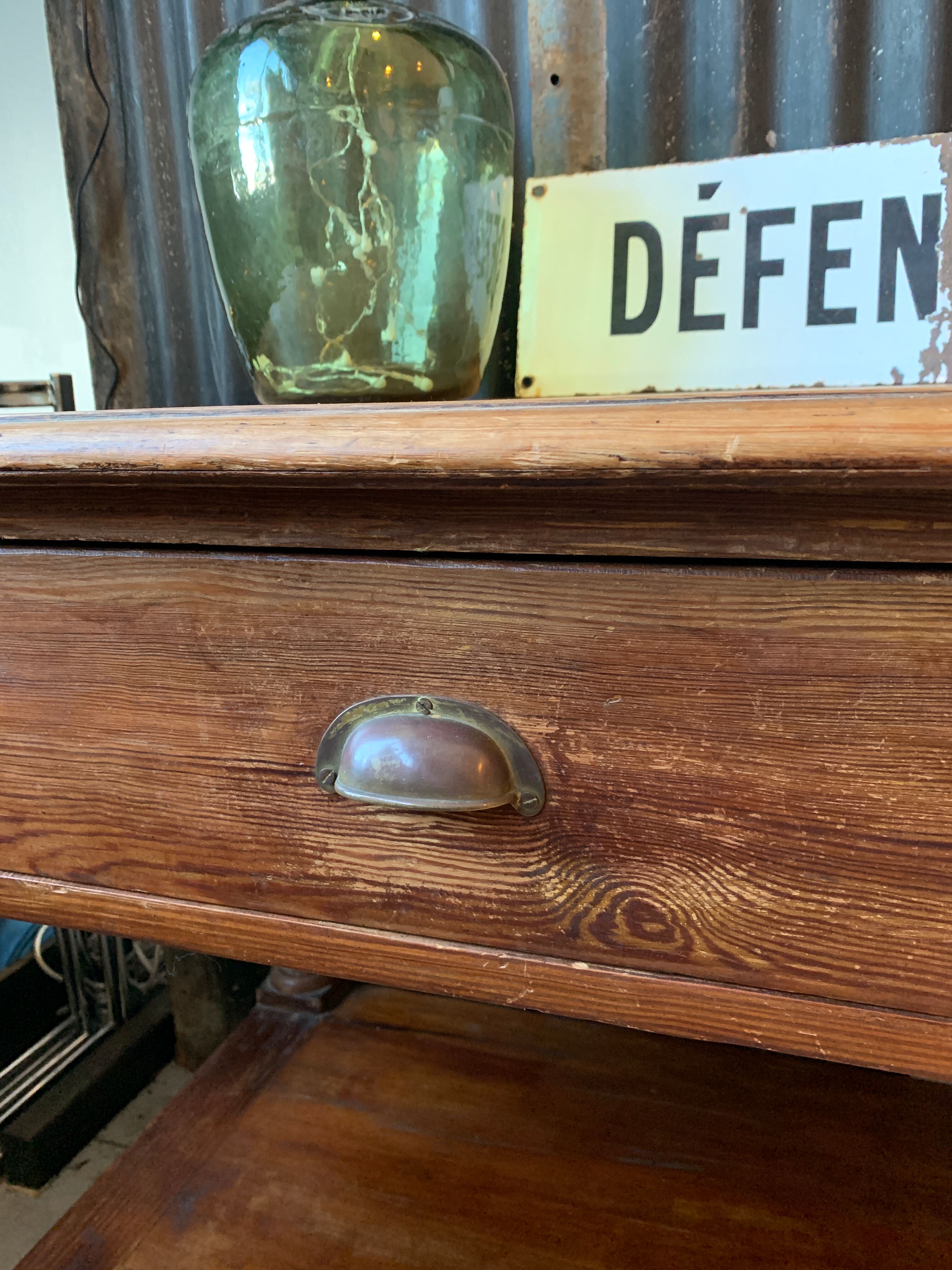 19th-century draper table