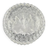 Small crystal candy box with floral decoration - 637002