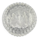 Petite bonbonnière en cristal décor floral-637002