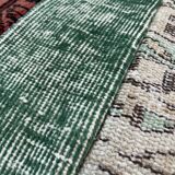 Turkish patchwork rug cushion cover 40x40 cm