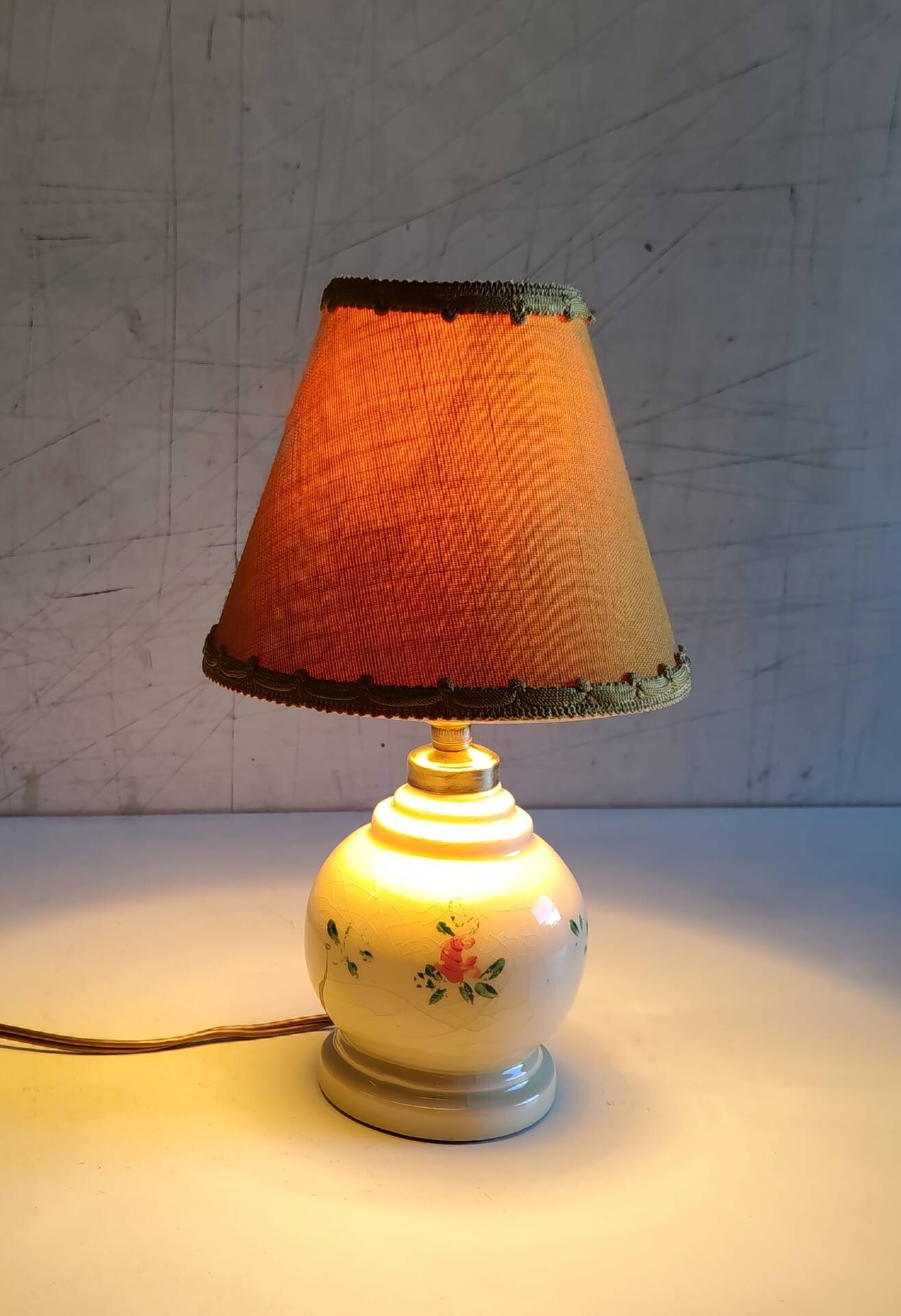 Vintage ceramic table lamp - 1950s/60s