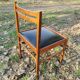 Série 4 chaises scandinaves