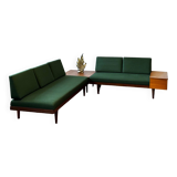 Set of two sofas, norway 1960s, svane combina, vintage, mid-c