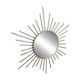 Vintage brass sunburst mirror 1970s