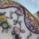 Plat en faience décor japonisant