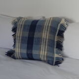 BHV - blue square cushion