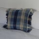 BHV - blue square cushion