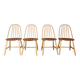 Ensemble de chaises en bois, Suède 1960