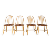Set of wooden chairs, Sweden 1960