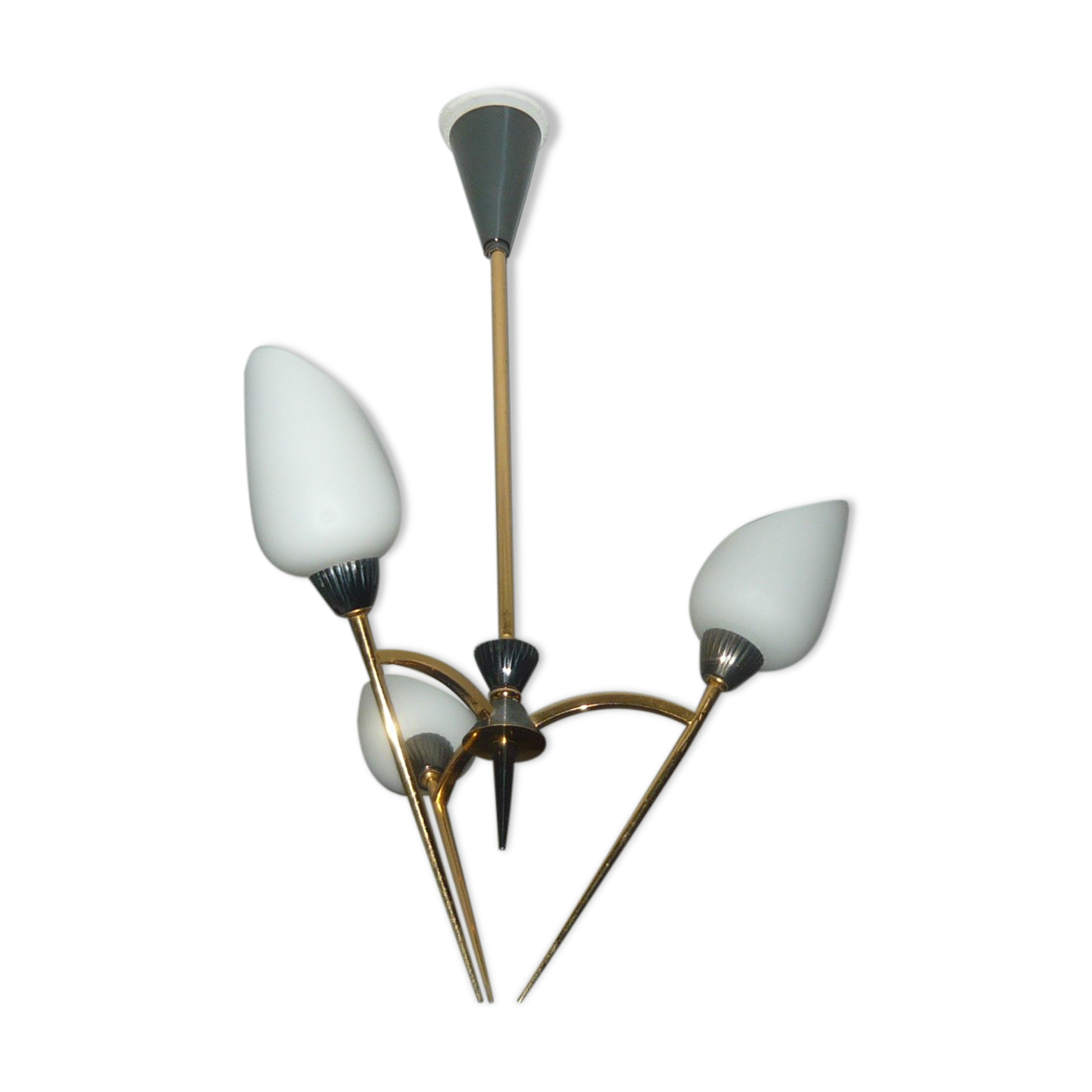 Chandelier vintage 3 fires