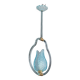 Light Blue Murano Glass Chandelier by Barovier e Toso, 1950s