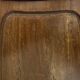 Large wooden and silver-plated fish board, 90 cm