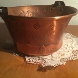 Cache pot cuivre