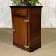 Bistro sideboard with 1 mahogany door and Formica top from the 1950s.