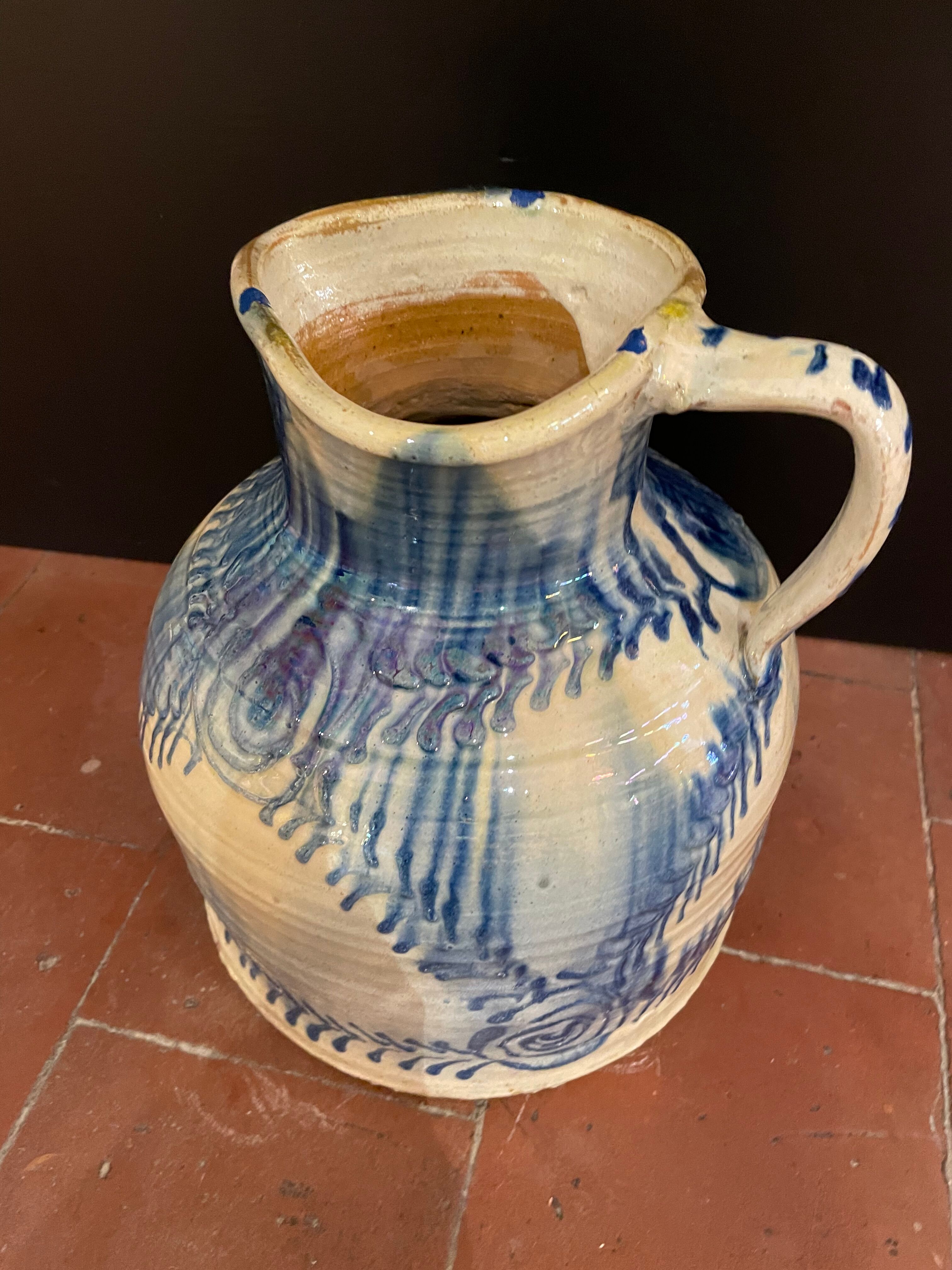 Ceramic pitcher handicrafts