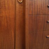 Teak highboard, Danish design, 1960s, production: Denmark