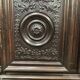 Antique Louis XIII armoire in solid walnut with carved doors