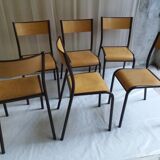Set of 6 chairs Mullca